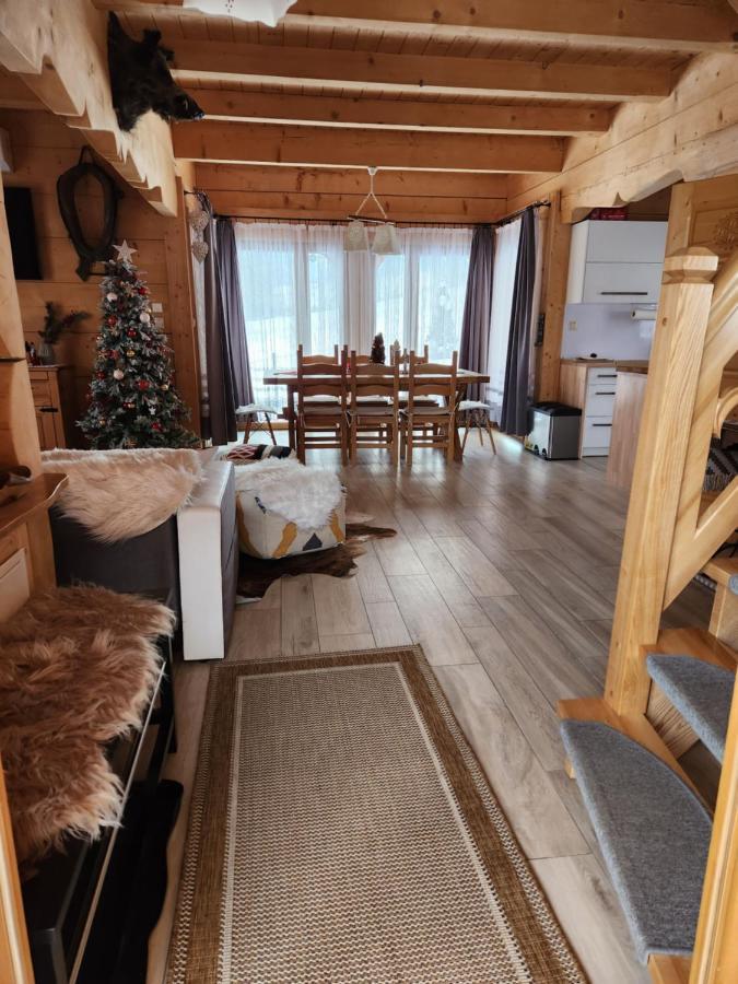 Goralska Chatka 2 Highland Cottage - Split Ac, Jacuzzi, Sauna, Private Parking, Mountains View, Garden, ザコパネ エクステリア 写真