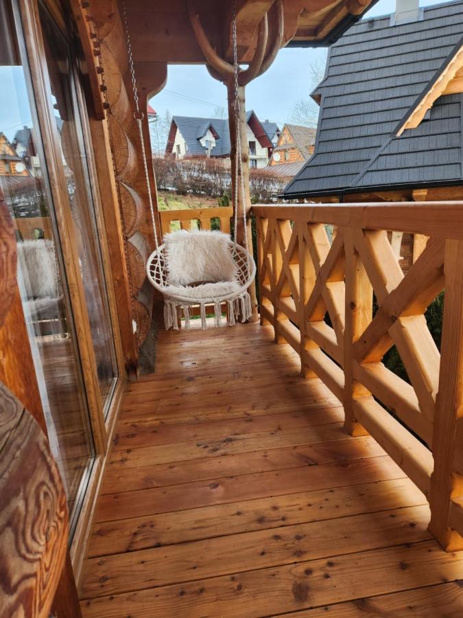 Goralska Chatka 2 Highland Cottage - Split Ac, Jacuzzi, Sauna, Private Parking, Mountains View, Garden, ザコパネ エクステリア 写真