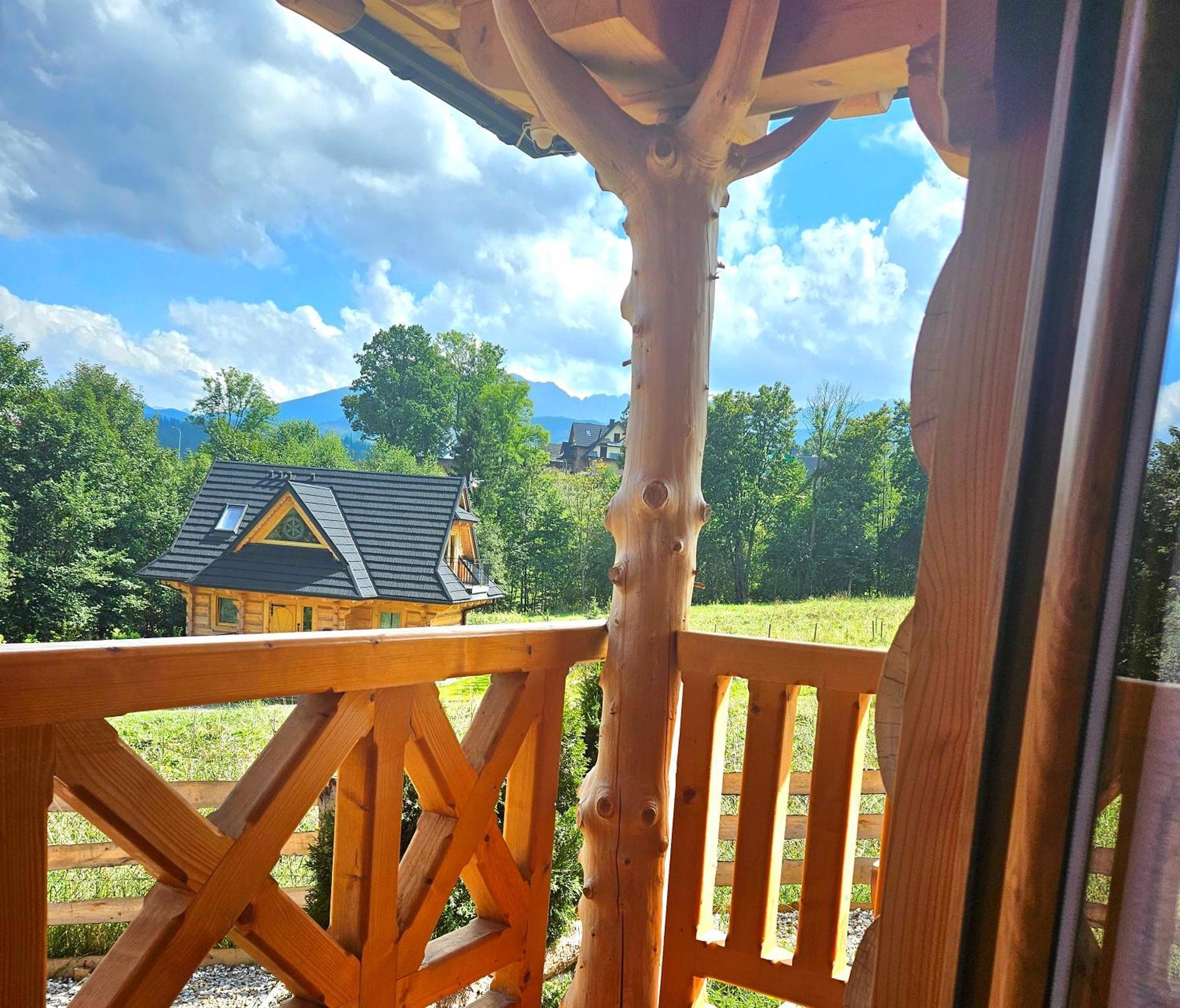 Goralska Chatka 2 Highland Cottage - Split Ac, Jacuzzi, Sauna, Private Parking, Mountains View, Garden, ザコパネ エクステリア 写真